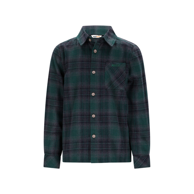 Moodstreet OLIVER checkered shirt Wasabi Green