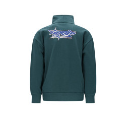 Moodstreet SUKI zip-up sweater Wasabi Green