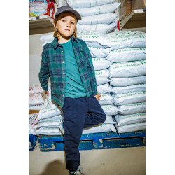 Moodstreet LIWEN chest dragon lsl T-shirt Wasabi Green