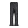 Moodstreet BELLE jacquard trousers Black