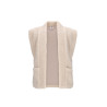 B.Nosy Georgie  teddy gilet Ecru