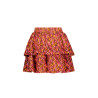 B.Nosy Ruth  2-layer printed skirt zigzag texas