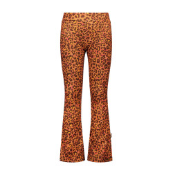 B.Nosy Phoebe  flared pants leopard texas