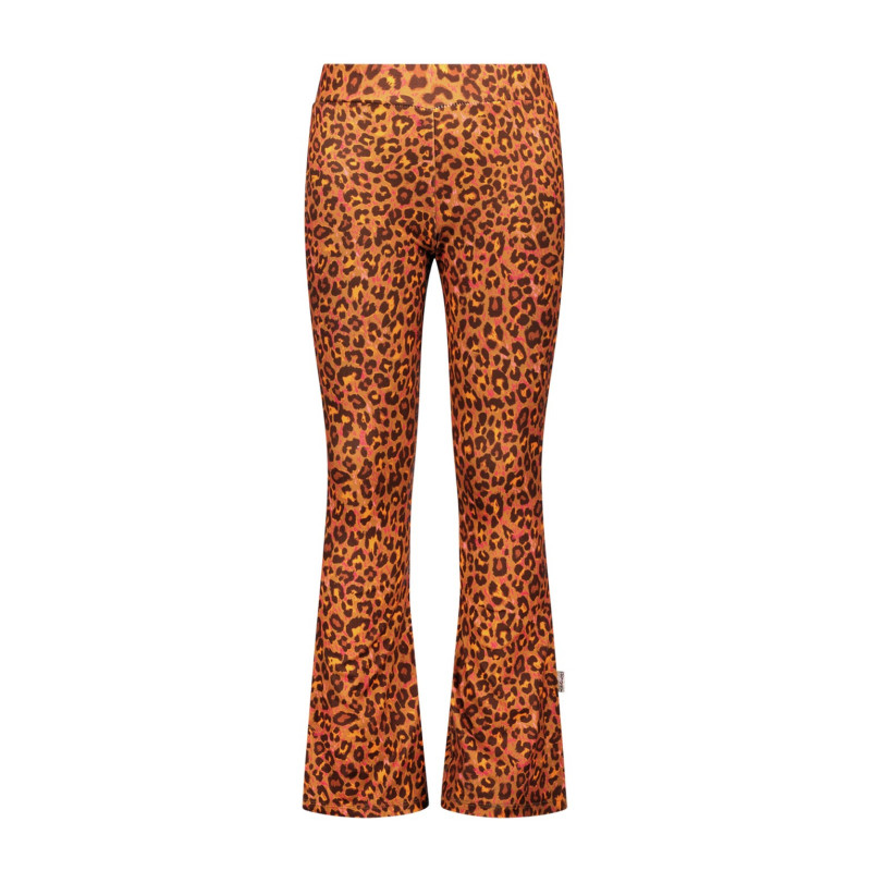 B.Nosy Phoebe  flared pants leopard texas