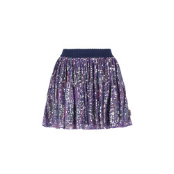 B.Nosy River  sequince mesh skirt Crushed Grape