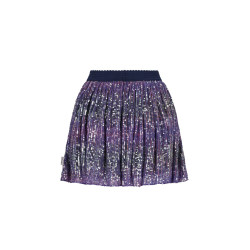 B.Nosy River  sequince mesh skirt Crushed Grape