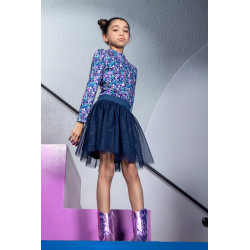 B.Nosy Dina  dress with mesh skirt Mysterious AO