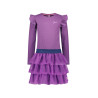 B.Nosy Dora  dress with multi layer mesh skirt Crushed Grape