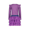 B.Nosy Dora  dress with multi layer mesh skirt Crushed Grape