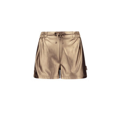 B.Nosy Pam  fake leather shorts Light gold