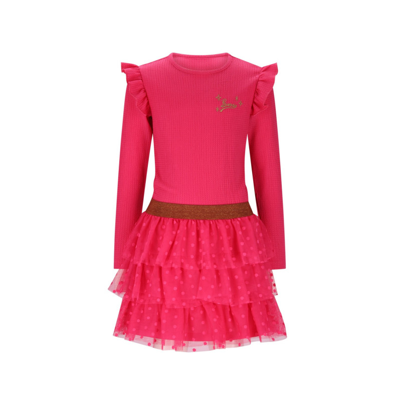 B.Nosy Dora  dress with multi layer mesh skirt Cabaret