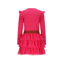 B.Nosy Dora  dress with multi layer mesh skirt Cabaret