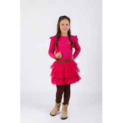 B.Nosy Dora  dress with multi layer mesh skirt Cabaret