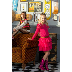 B.Nosy Dora  dress with multi layer mesh skirt Cabaret