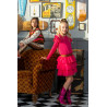 B.Nosy Dora  dress with multi layer mesh skirt Cabaret