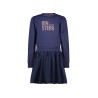 B.Nosy Dasha  sweat dress with mesh skirt Navy
