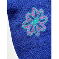 B.Nosy Khloe  knitted jacquard sweater Clematis Blue