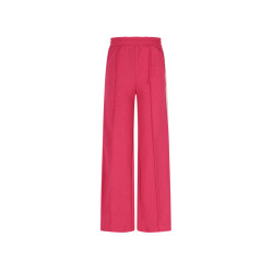 NoNo Sayla Interlock Wide Leg Pants Cerise Pink