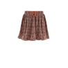 NoNo Nele AOP Leopard Plissee Skirt Taupe