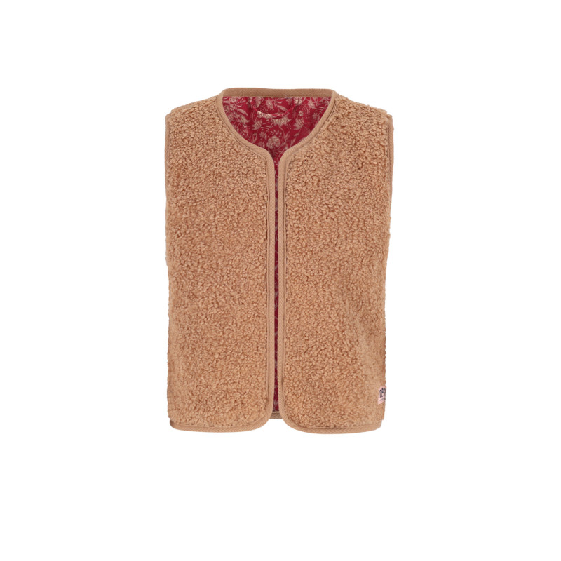 NoNo Katya Reversible Gilet Cerise Pink