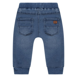 Babyface baby boys jogg denim Mid Blue Denim
