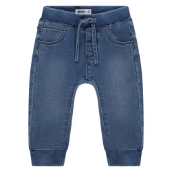 Babyface baby boys jogg denim Mid Blue Denim