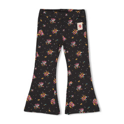 Jubel Flared broek AOP - Shine Bright Antraciet