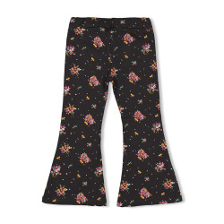 Jubel Flared broek AOP - Shine Bright Antraciet
