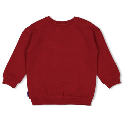 Sturdy Sweater - Waves and Whales Bordeaux