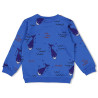 Sturdy Sweater AOP - Waves and Whales Aqua