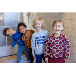 Sturdy Sweater AOP - Waves and Whales Aqua