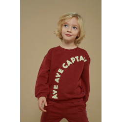 Sturdy Broek - Waves and Whales Bordeaux