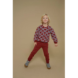 Sturdy Broek - Waves and Whales Bordeaux