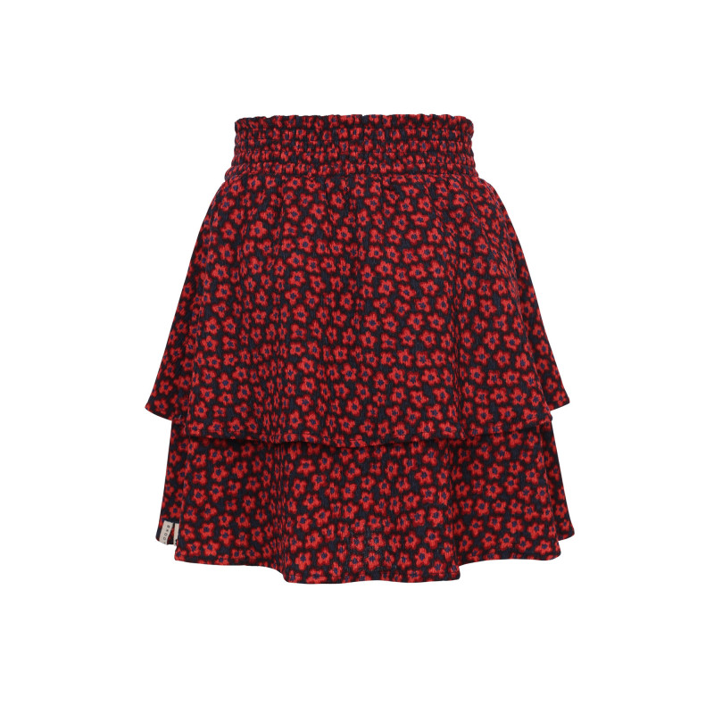 LOOXS Little crinckle skirt Red flower