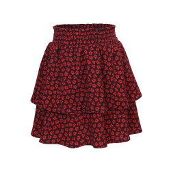 LOOXS Little crinckle skirt Red flower
