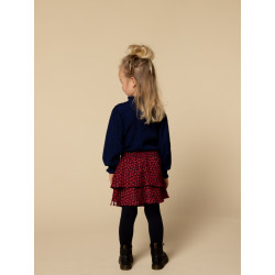 LOOXS Little crinckle skirt Red flower
