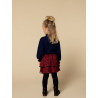 LOOXS Little crinckle skirt Red flower