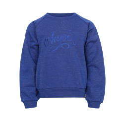 LOOXS Little lurex sweater Kobalt blue