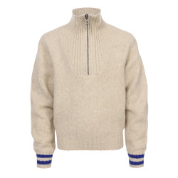 LOOXS 10Sixteen Pullover with zipper sand melee