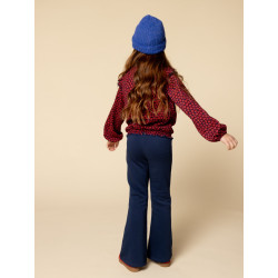 LOOXS Little flaire pants Dark blue