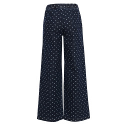 LOOXS Little heart denim wide leg pants Denim Hearts