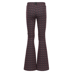 LOOXS 10Sixteen Printed Flare pants Rose Camouflage