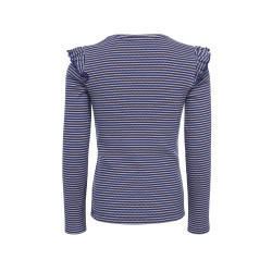 LOOXS Little striped longsleeve t-shirt check