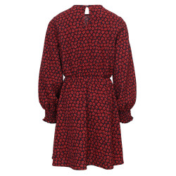 LOOXS Little crinckle dress Red flower