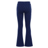 LOOXS Little jaquard flaire pants Blue hearts