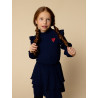 LOOXS Little crinckle dress Dark blue