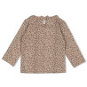 Feetje Longsleeve AOP - Better Together Taupe melange