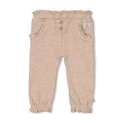 Feetje Broek ruches - Better Together Taupe melange