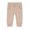 Feetje Broek ruches - Better Together Taupe melange