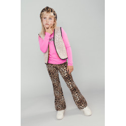 Moodstreet BIBI flared leopard pants Leopard
